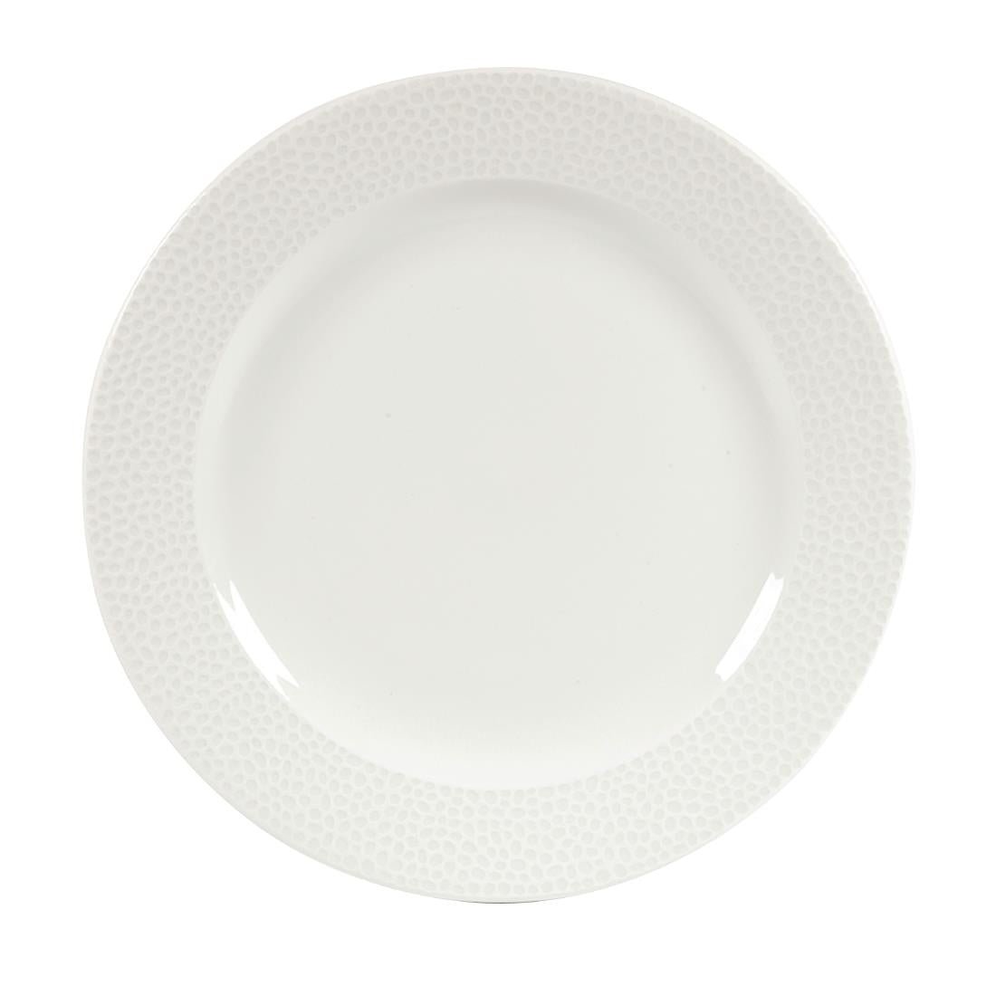 Churchill Isla Footed Plate White 261mm product image