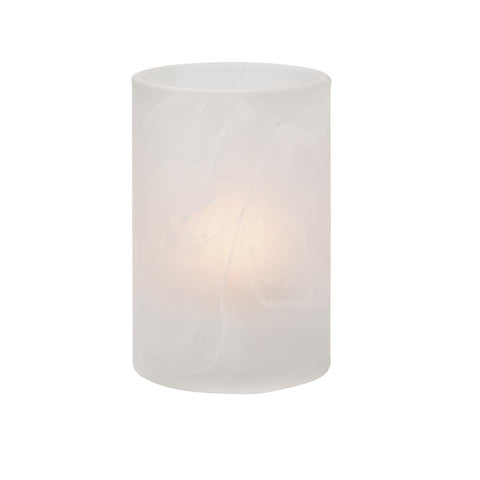 Hollowick Wysp Satin Crystal Glass Cylinder 73mm x 114mm (Pack of 24)