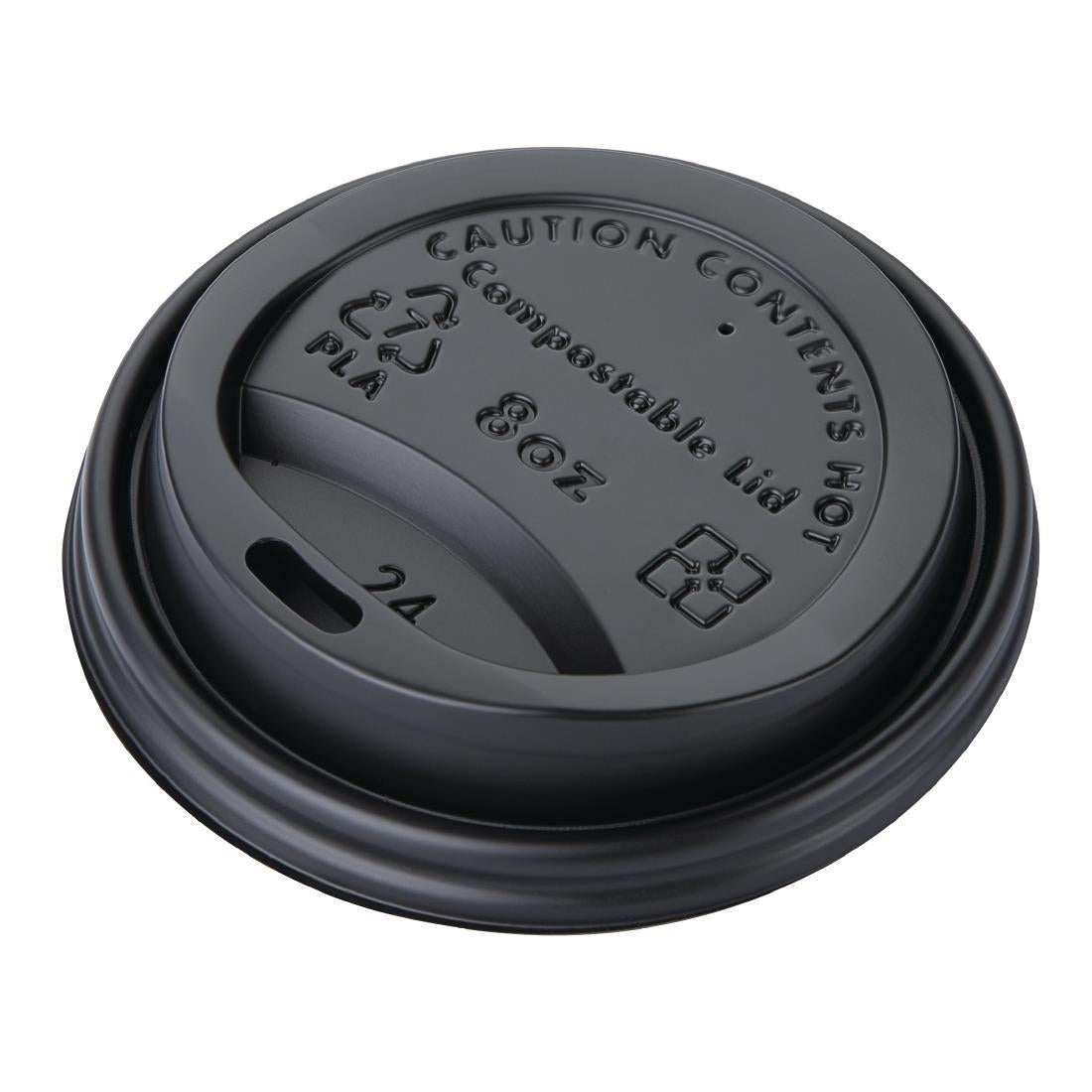 Fiesta Compostable Coffee Cup Lids 225ml / product image