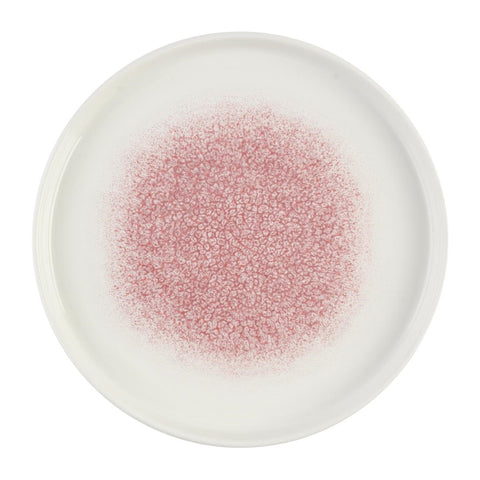 Churchill Studio Prints Raku Rose Quartz Pink Chefs' Walled Plate 210mm (Pack of 6)