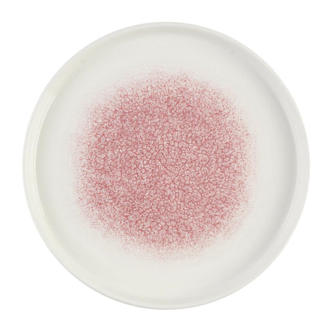 Churchill Studio Prints Raku Rose Quartz Pink Chefs' Walled Plate 210mm (Pack of 6)