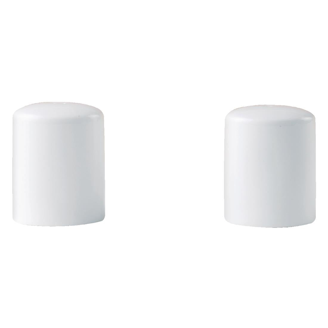 Steelite Monaco White Vogue Pepper Shakers product image