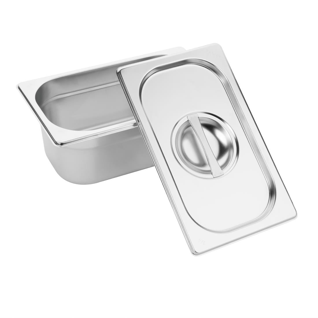 Vogue Gastronorm Tray Set with Lids 1/9 product image