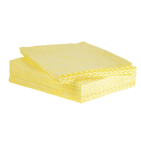 Jantex Solonet Cloths Yellow (Pack of 50)