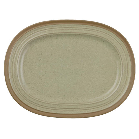 Churchill Igneous Stoneware Oval Plates 320mm (Pack of 6)