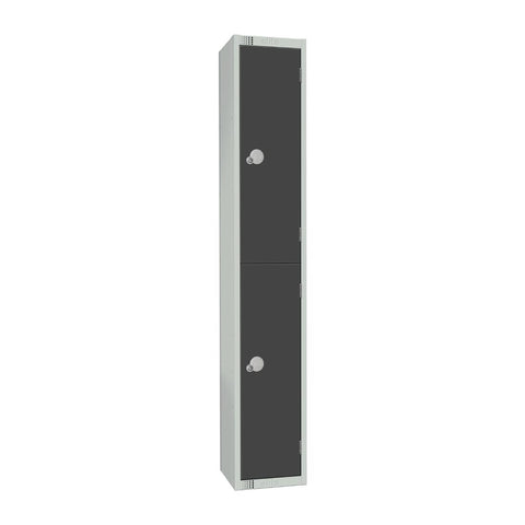 Elite Double Door Coin Return Locker Graphite product image