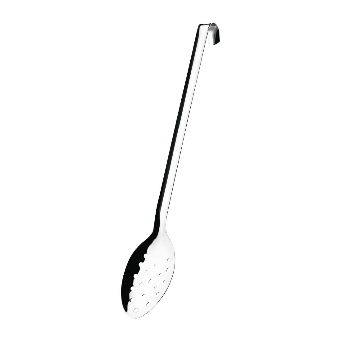 Vogue Long Perforated Spoon with Hook 16" product image