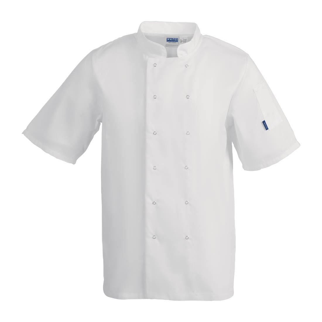 Whites Vegas Unisex Chefs Jacket Short Sleeve product image