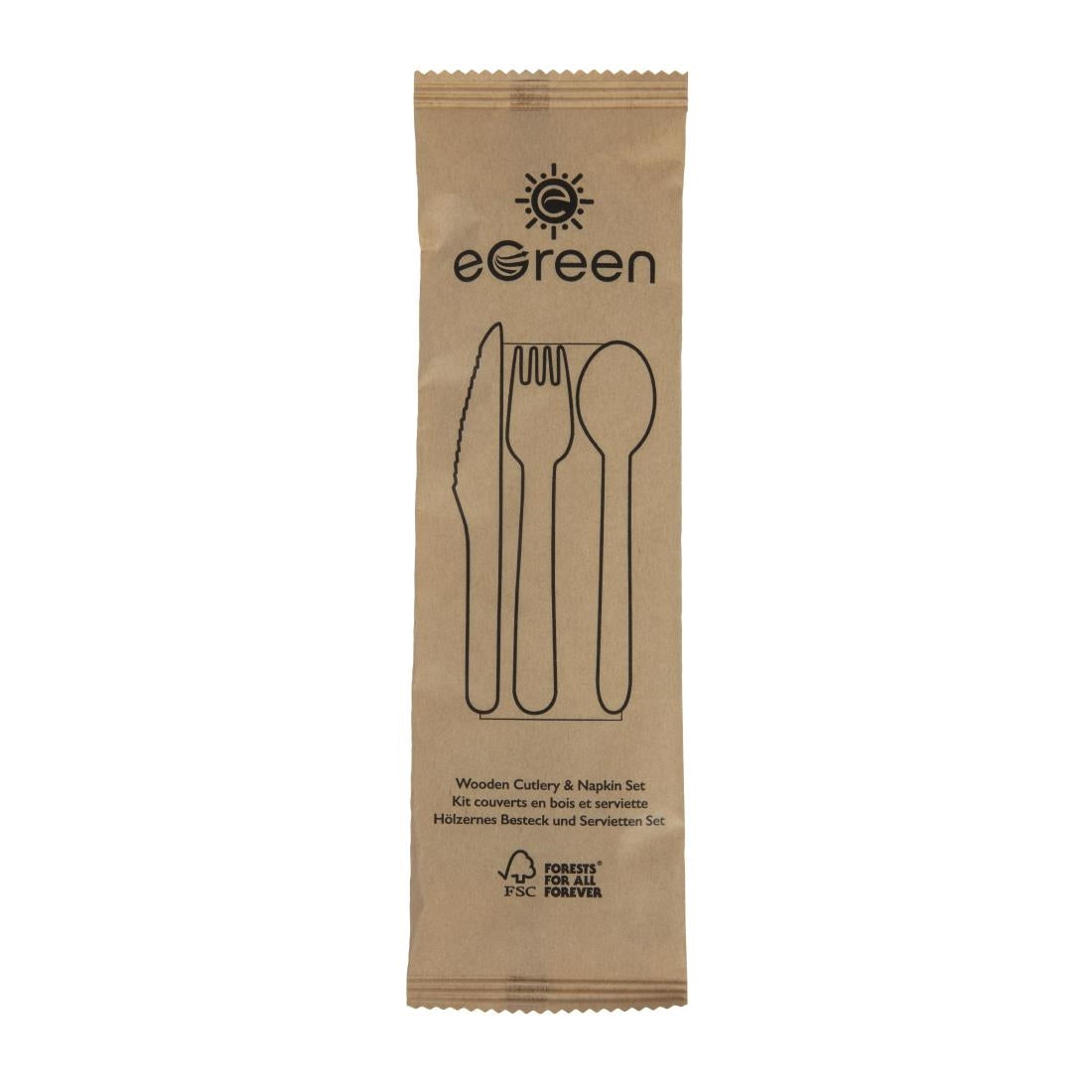 eGreen Individually Kraft Wrapped 4-in-1 product image