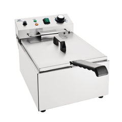 Nisbets Essentials 5Ltr Single Tank Electric Countertop Fryer 3kW