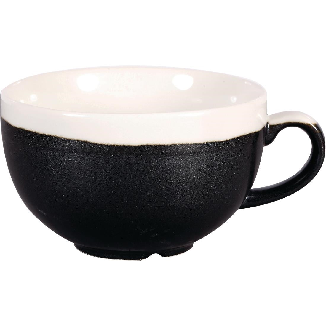 Churchill Monochrome Cappuccino Cup Onyx product image