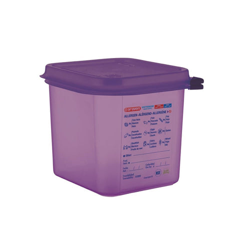 Araven Allergen Polypropylene 1/6 Gastronorm product image