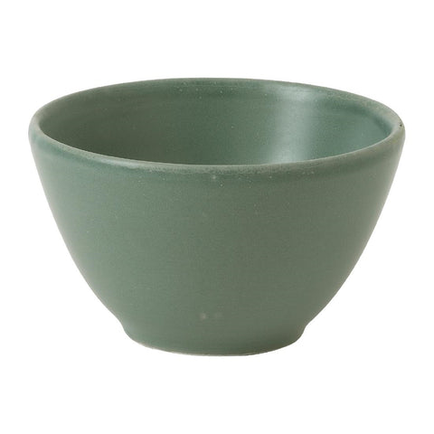 Churchill Super Vitrified Nourish Andorra Green Deep Bowl  8.4oz (Box 12)