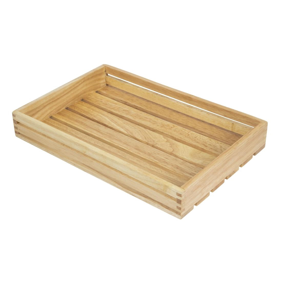 Olympia Low Sided Wooden Crate product image