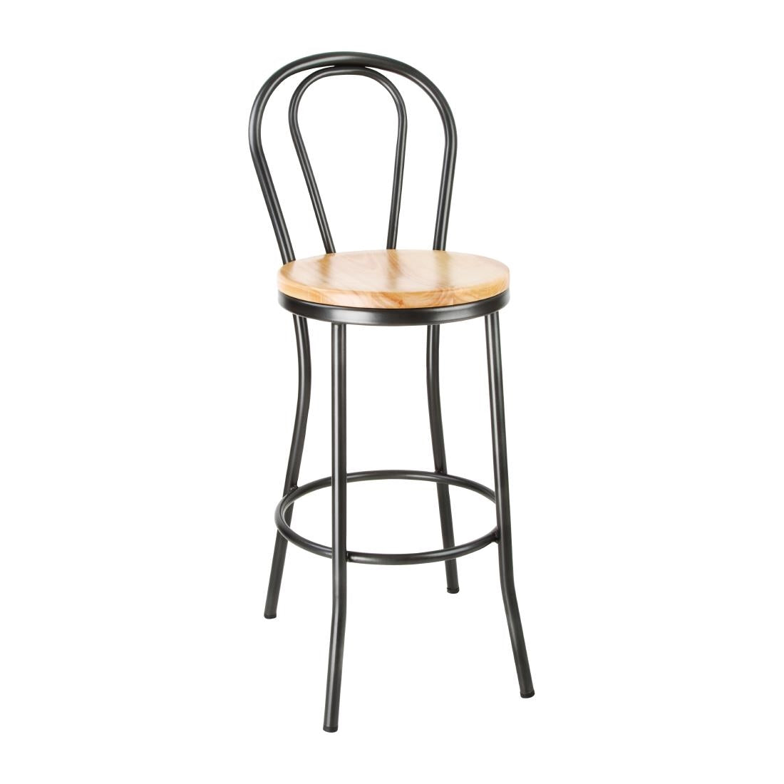 Bolero Clarisse High Stools Metallic Grey product image