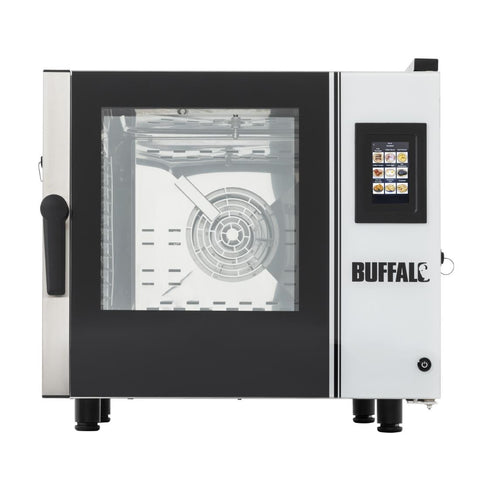 Buffalo Smart Touchscreen Compact Combi Oven  6 x GN 1/1