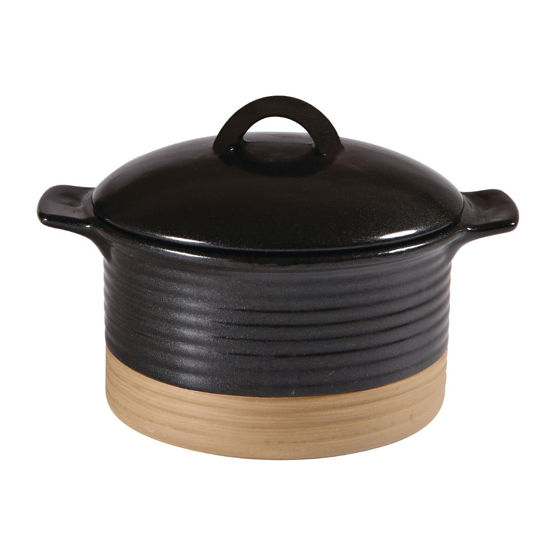 Churchill Black Igneous Cocotte 530ml 20oz product image