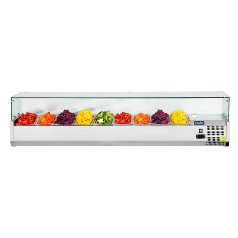 Polar G-Series Countertop Prep Fridge 9x 1/3GN