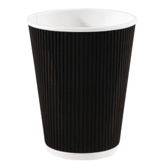 Fiesta Recyclable Coffee Cups Ripple Wall 340ml / 12oz (Pack of 500)