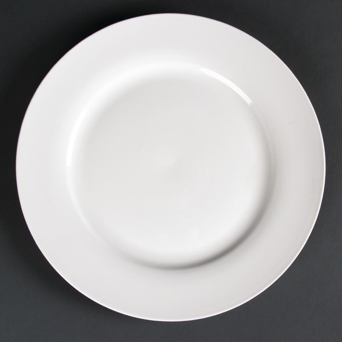 Olympia Lumina Wide Rim Round Plates 270mm product image