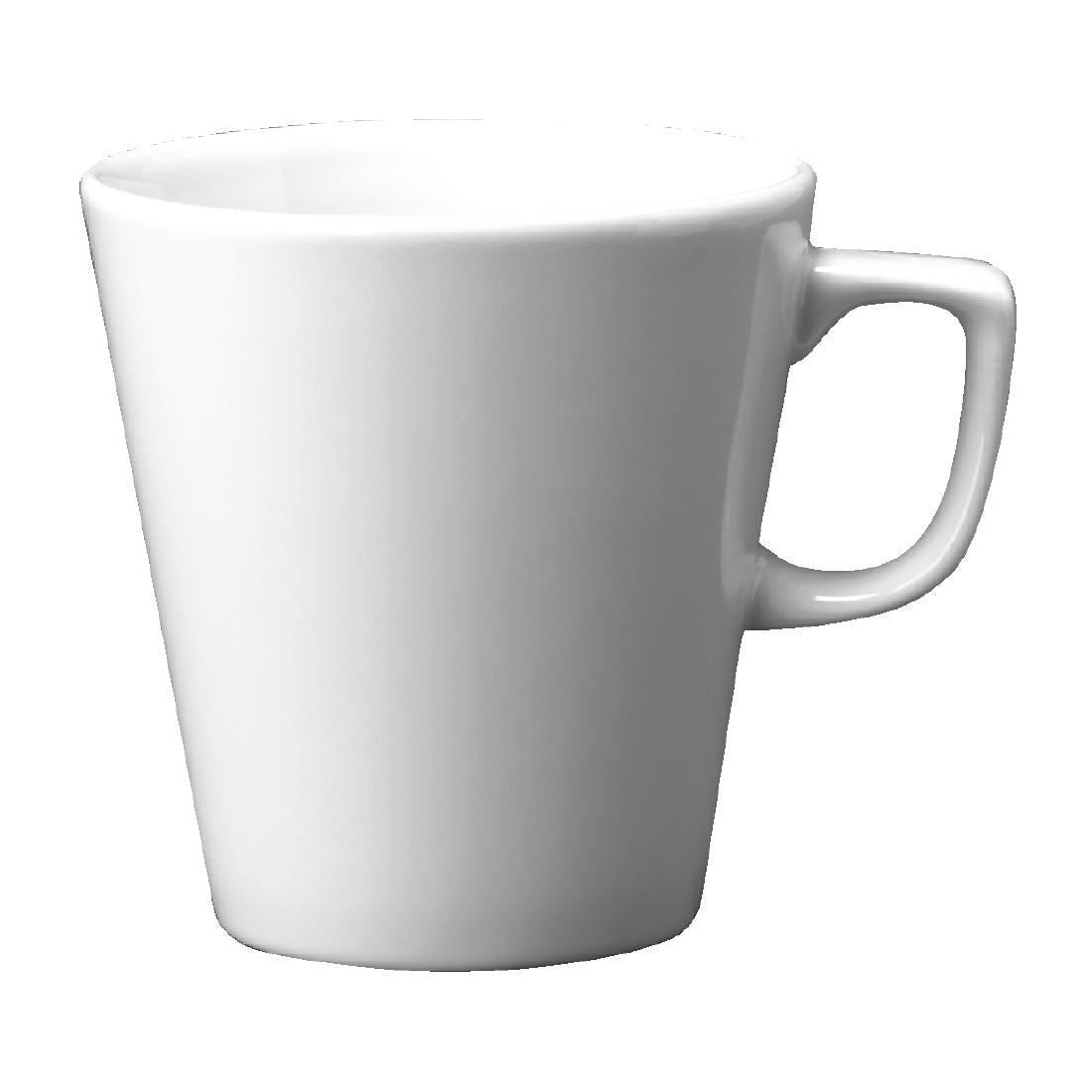 Churchill Plain Whiteware Cafe Latte Mugs product image
