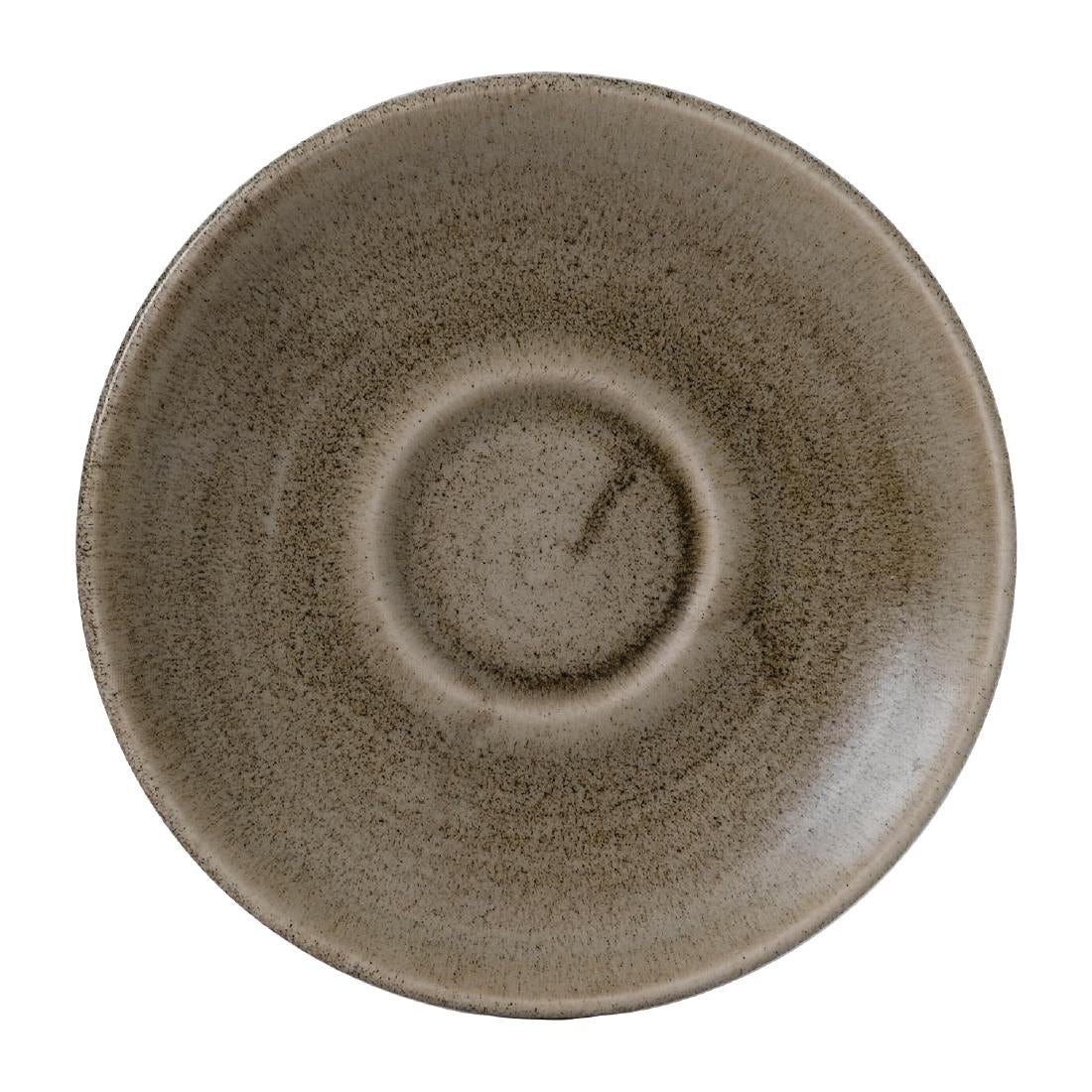 Stonecast Patina Antique Taupe Saucer 6 1/4 " product image