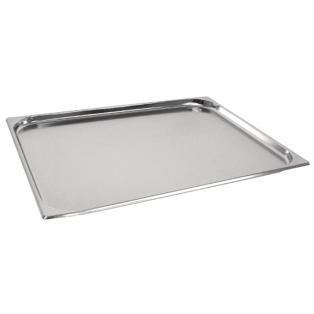 Vogue Stainless Steel 2/1 Gastronorm Tray product image