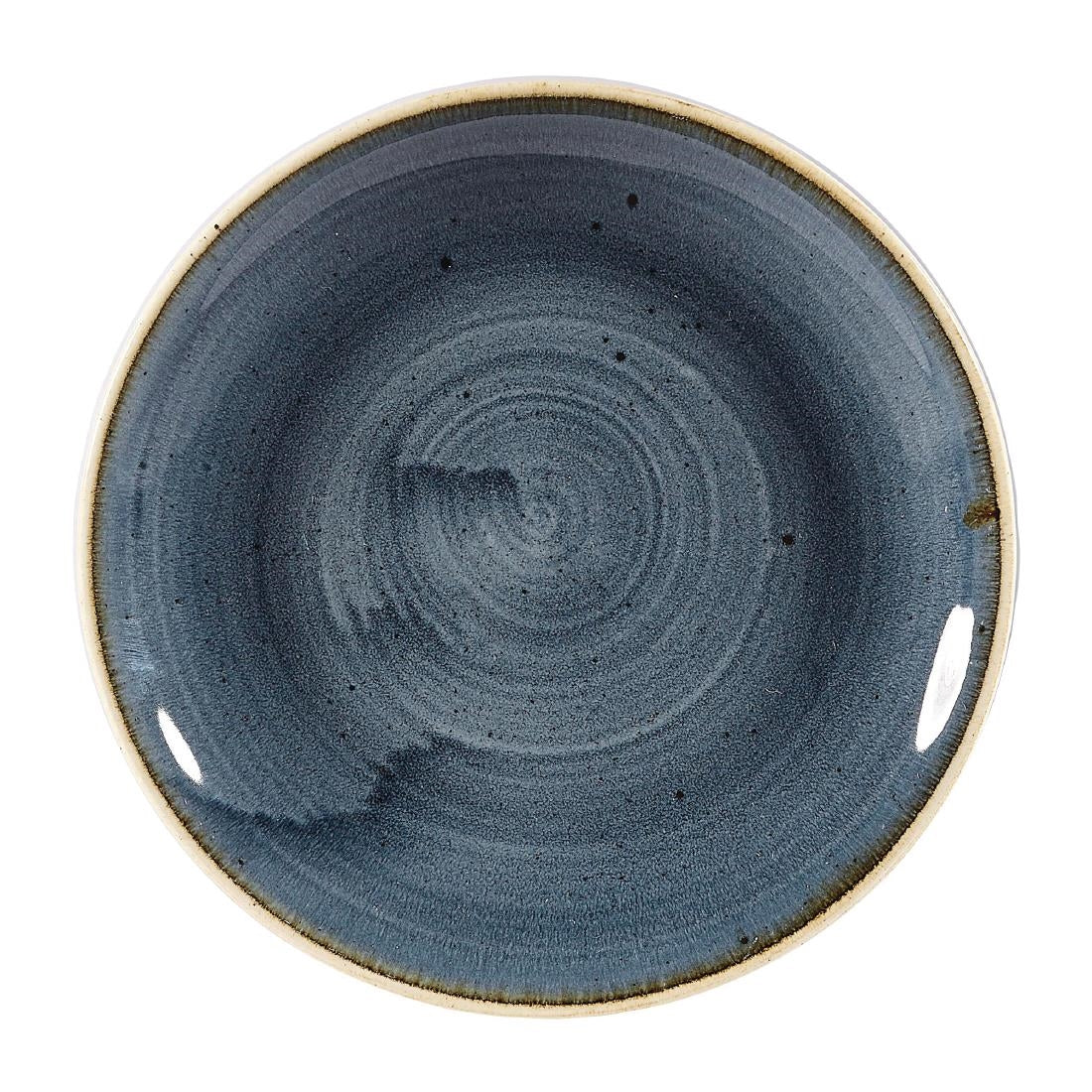 Churchill Stonecast Coupe Plates Blueberry product image