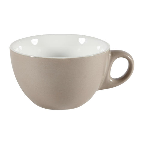 Churchill Menu Shades Smoke Cappuccino Cups 12oz 355ml (Pack of 6)