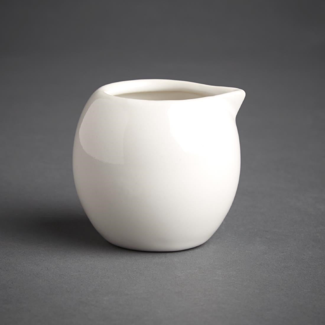 Olympia Cafe Milk Jug White - 70ml 2.36fl oz product image