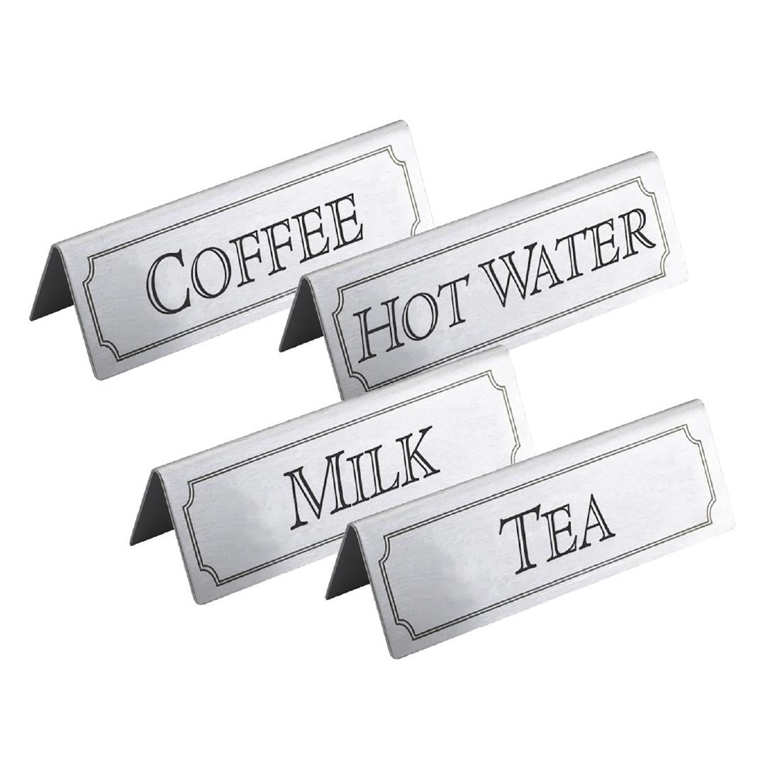 Beaumont Coffee Table Sign Stainless Steel product image