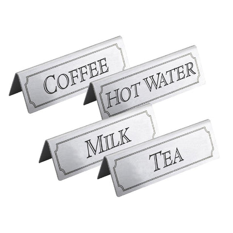 Beaumont Coffee Table Sign Stainless Steel product image