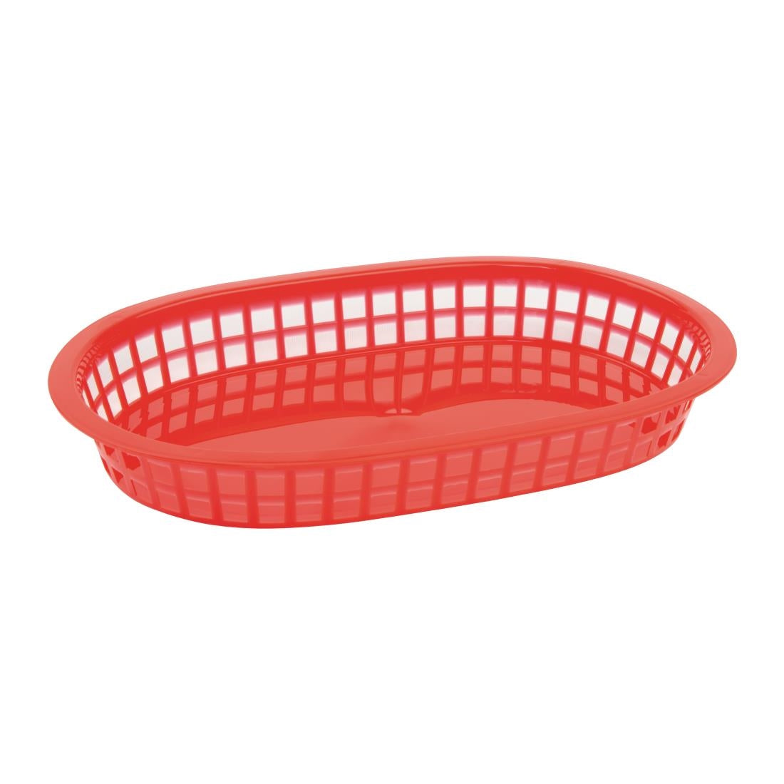 Olympia Oval Polypropylene Food Basket Red product image