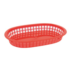 Olympia Oval Polypropylene Food Basket Red (Pack of 6)