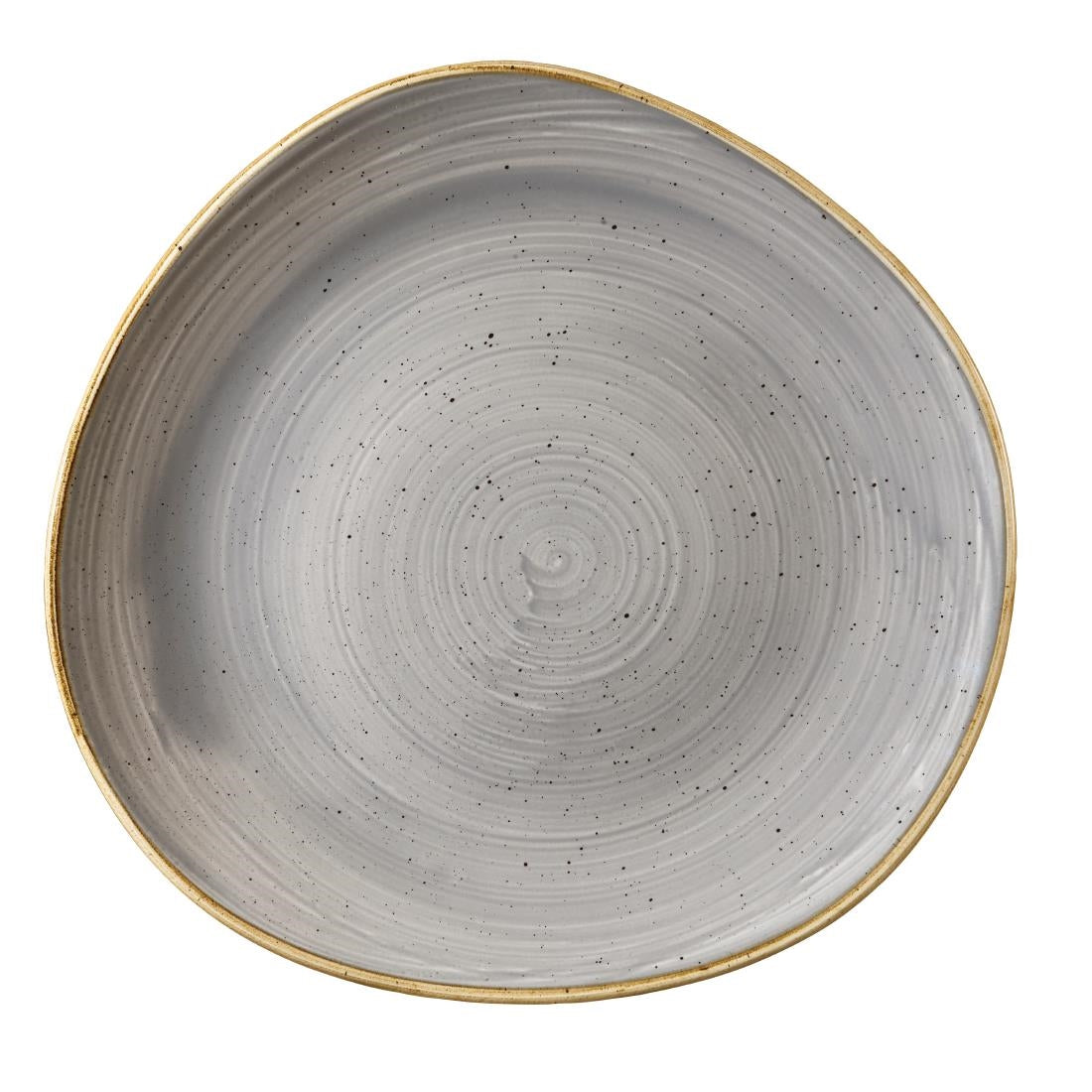 Churchill Stonecast Round Plates Peppercorn product image