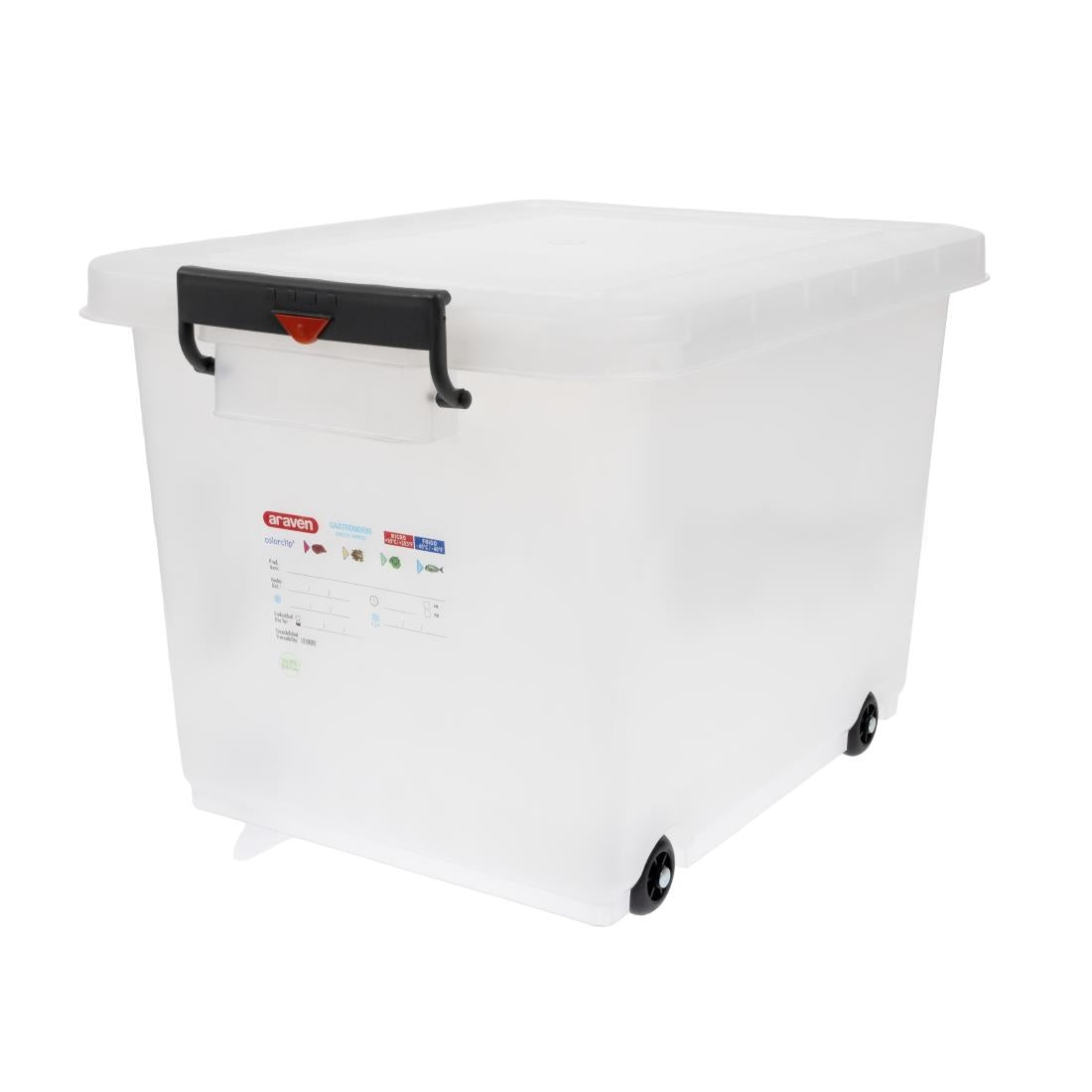Araven Mobile Food Storage Bin with Lid product image