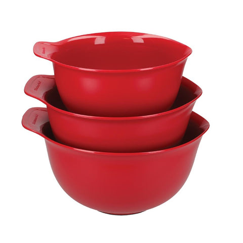 KitchenAid Mixing Bowls Empire Red (Set 3)