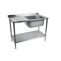 Holmes Stainless Steel Sink Left Hand Drainer 1000mm