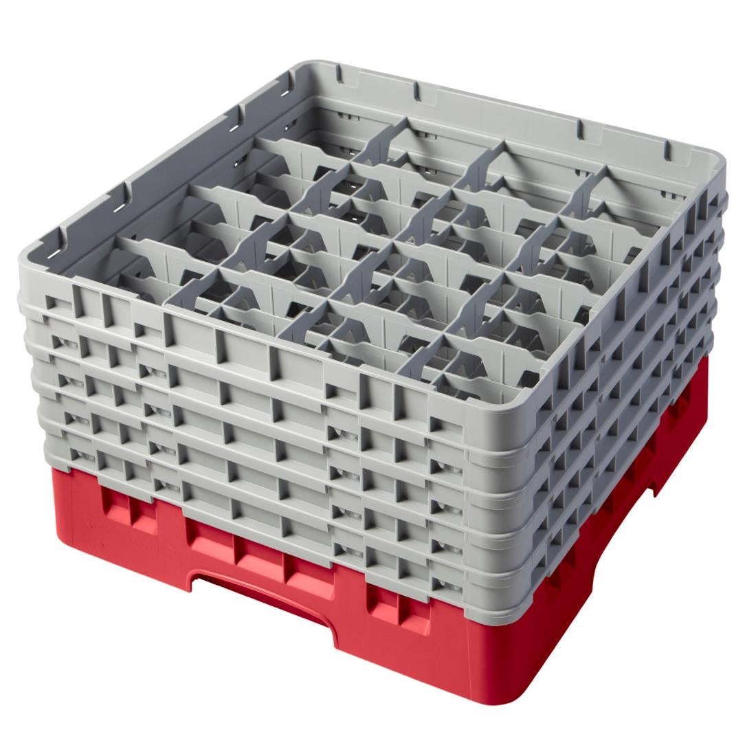 Cambro Camrack Red 16 Compartments Max Glass product image