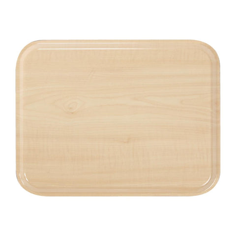 Cambro Capri Laminate Canteen Tray Birch 430mm