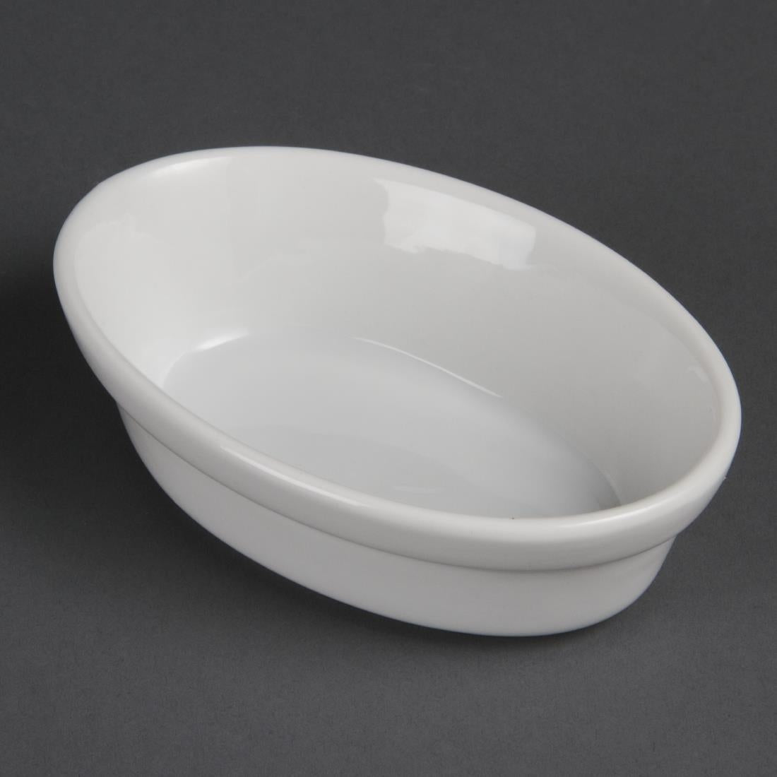 Olympia Whiteware Oval Pie Bowls 145mm product image