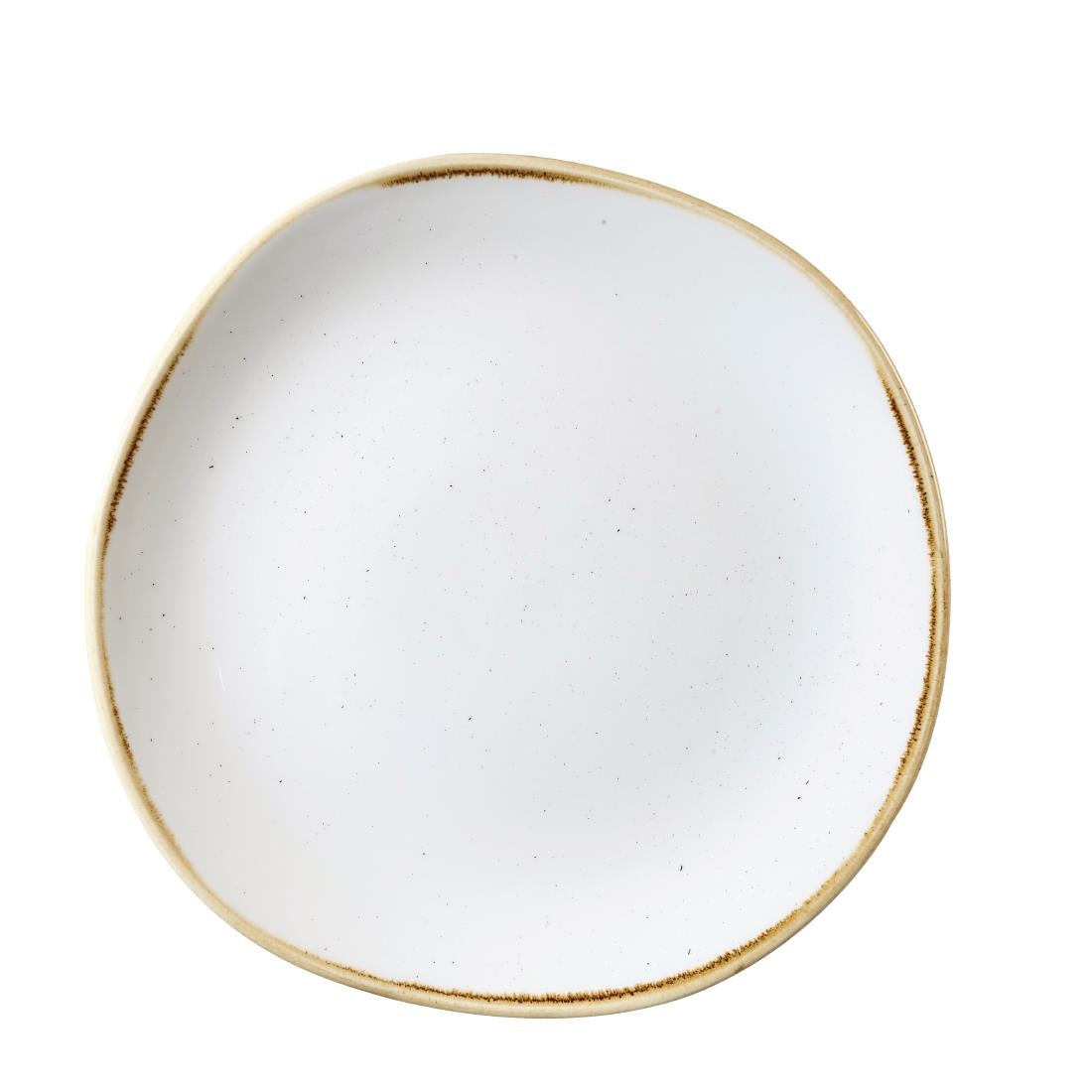 Churchill Stonecast Round Plate Barley White product image