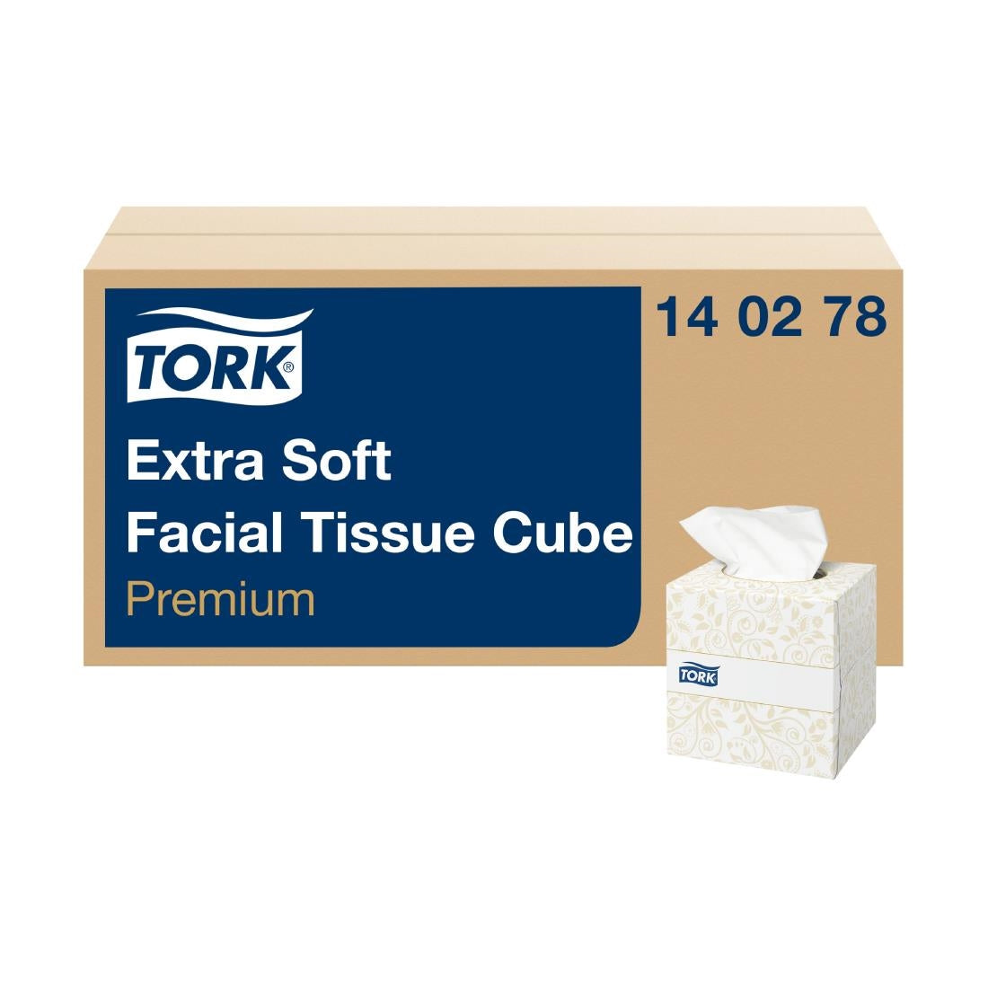Tork Premium Extra Soft Facial Tissues Cube product image