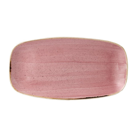 Stonecast Petal Pink Chefs' Oblong Plate No. 4 13 7/8 x 7 3/8 " (Box 6)