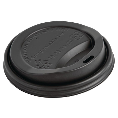 Fiesta Compostable Coffee Cup Lids 340ml / 12oz (Pack of 1000)