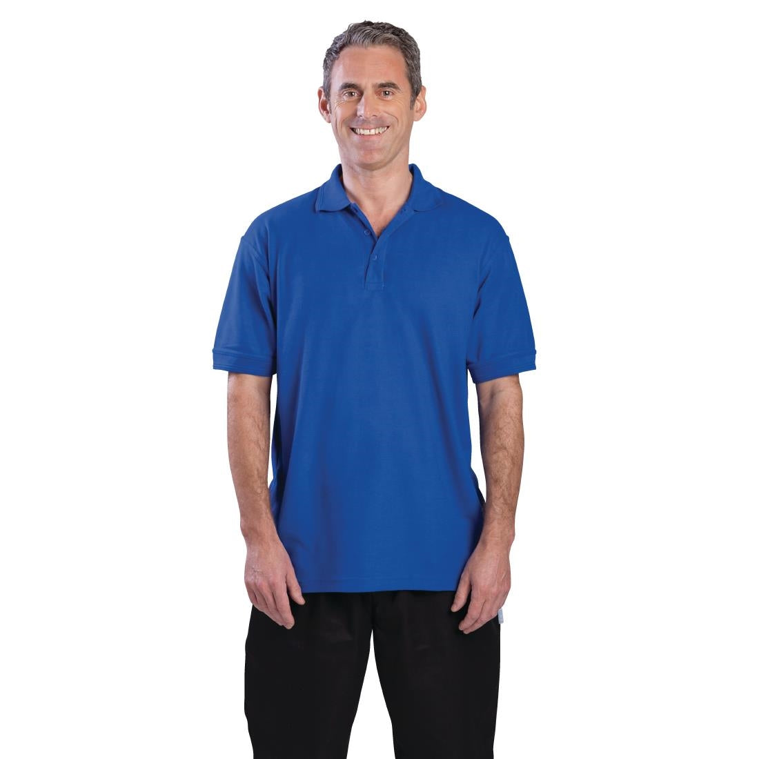 Portwest Unisex Polo Shirt Royal Blue
