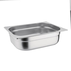Vogue Stainless Steel 1/2 Gastronorm Tray 100mm