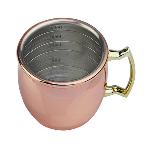 Beaumont Copper Curved Jigger 25/50ml