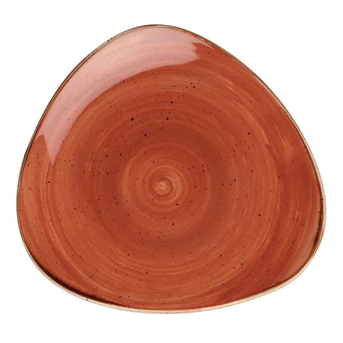 Churchill Stonecast Triangle Plate Spiced product image