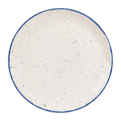 Churchill Stonecast Hints Indigo Blue Coupe Plates 288mm (Pack of 12)